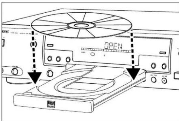 PHILIPS CDR951 - Plaatsen van batterijen in de afstandsbediening - 4