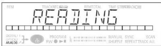REM TRACKRECKING REMTOTAL TIME STEREMACKOUT READING DIGITALI ANALOG PROGRAM RW MANUAL SYNC SHUFFLE REPEATTRACK ALL