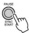 YAMAHA YPT-300 - Zet Sync Start aan. - 1