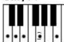 YAMAHA YPT-300 - Standaardakkoorden - 6