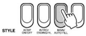 STYLE ACMP ON/OFF INTRO/ ENDING/HL MAIN/ AUTO FILL