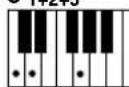 YAMAHA YPT-300 - Standaardakkoorden - 35