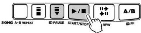 SONG A-B REPEAT Pause START/STOP REW A/B FF