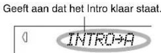 YAMAHA PSR-GX76 - Om Sync Start te gebruiken met een Intro sectie: - 4