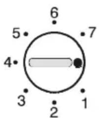 6 5 4 3 2 1 7