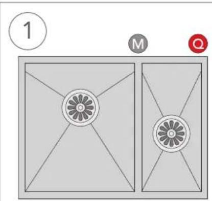 Quooker COMBI PLUS - Gat boren - 1