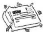 TOSHIBA DP 120F - Netspanning - 1