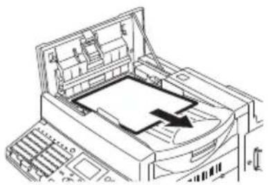 TOSHIBA DP 120F - Inleesgedeelte reinigen - 7