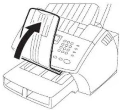 TOSHIBA DP 80F - Papieropstopping 10 opheffen: - 1
