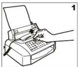 OLIVETTI Fax-Lab 200 - PRINTKOP INSTALLEREN - 1