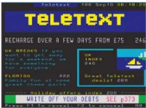 BEKO Active 19 911BD - 8.1- Teletekst modus inschakelen - 2