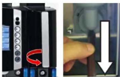 Coffema MX-5 - Mixer-unit handmatig reinigen (alleen bij machines met chocomodule) - 1