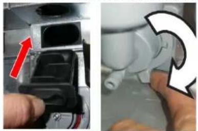 Coffema MX-5 - Mixer-unit handmatig reinigen (alleen bij machines met chocomodule) - 4