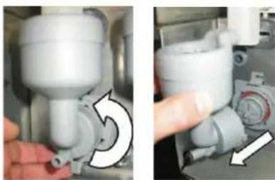 Coffema MX-5 - Mixer-unit handmatig reinigen (alleen bij machines met chocomodule) - 2