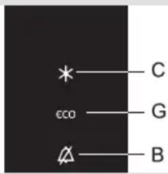 * C cco G △ B