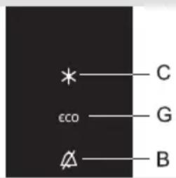 * eco △ C G B