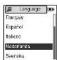 SHARP HR-MB3 - Veranderen van de displaytaal - 6