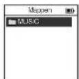 SHARP HR-MB3 - ■Afspelen van audiodata per map - 6