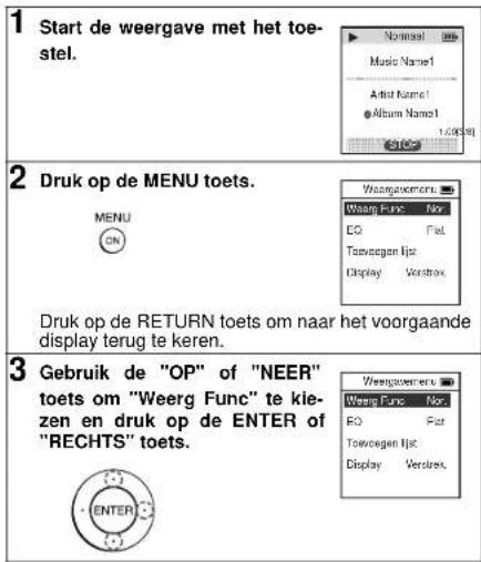 SHARP HR-MB3 - A - B herhaalde weergave - 1