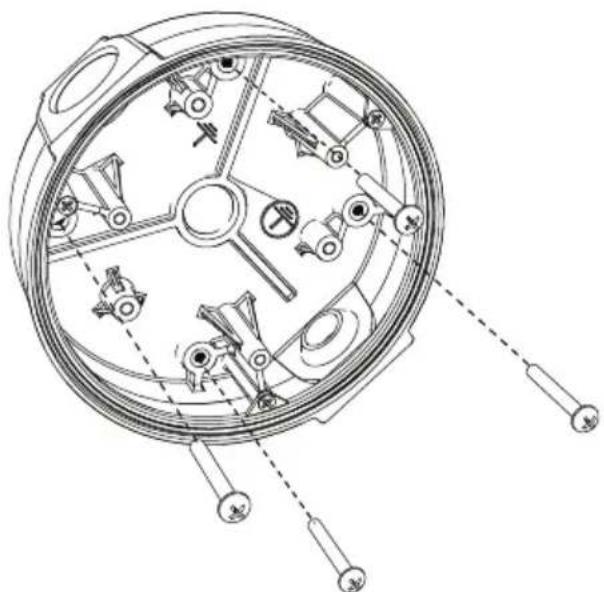 BOSCH AutoDome Easy II IP - Opbouwmontageset voorbereiden voor installatie buitenshuis - 5