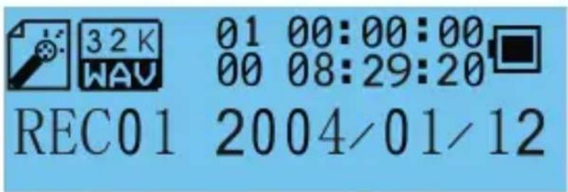 32K 01 00:00:00 00 08:29:20 REC01 2004/01/12