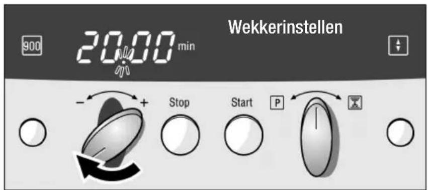 900 20:00 min Wekkerinstellen - + Stop Start P