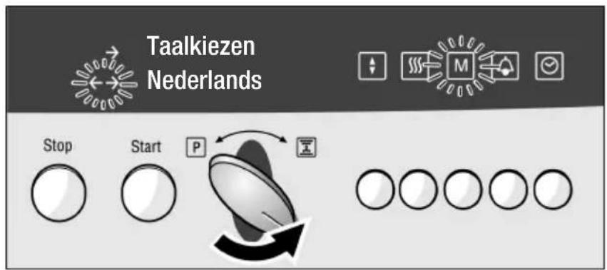Taalkiezen Nederlands Stop Start P