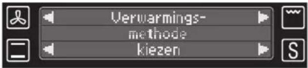 Verwarmings- methode klezen
