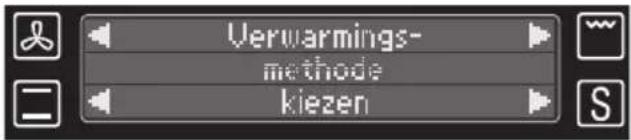 Verwarmings- methode klezen
