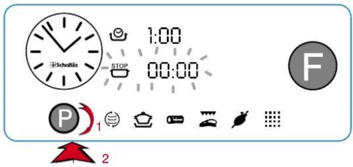 1:00 STOP 00:00 P 1 2
