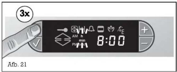 GAGGENAU EB 209 - Bediening tijdschakelklok - 1