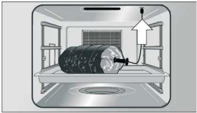 GAGGENAU BSP251 - Kerntemperatuurmeter in het gerecht steken - 1