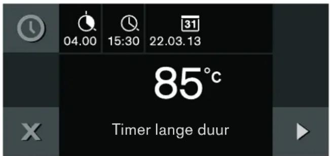 GAGGENAU BSP251 - Timer lange duur instellen - 1