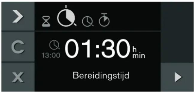 GAGGENAU BSP251 - Bereidingstijd instellen - 1