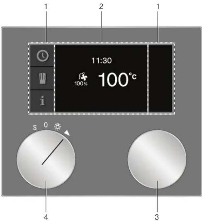 GAGGENAU BSP251 - Display en bedieningselementen - 1