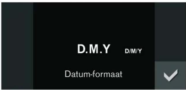 GAGGENAU BSP251 - Datumformaat instellen - 1