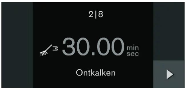 GAGGENAU BSP221 - Ontkalkingsprogramma starten - 1