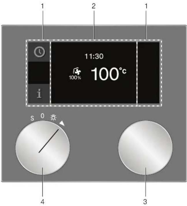 GAGGENAU BSP220 - Display en bedieningselementen - 1