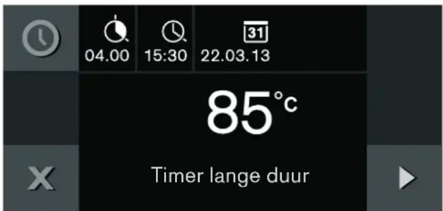 GAGGENAU BSP220 - Timer lange duur instellen - 1