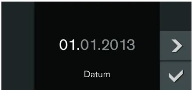 GAGGENAU BSP220 - Datum instellen - 1