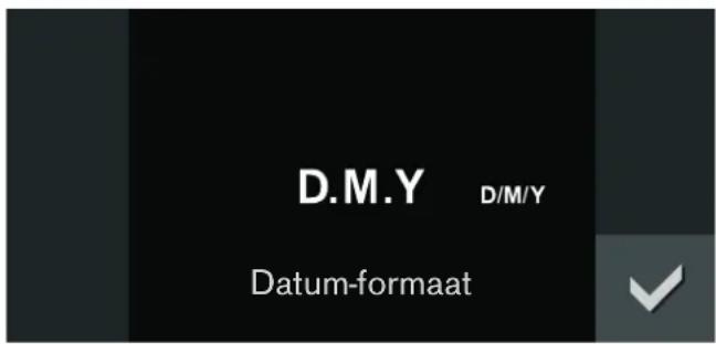GAGGENAU BSP220 - Datumformaat instellen - 1