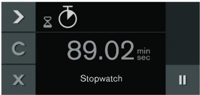 GAGGENAU BSP220 - Stopwatch stopzetten en weer starten - 1