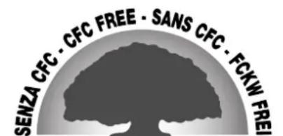 SENZA CFC . CFC FREE . SANS CFC . FCKW FREI