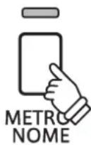 KAWAI CN14 - ■ Metronoom in-/uitschakelen (ON/OFF) - 1