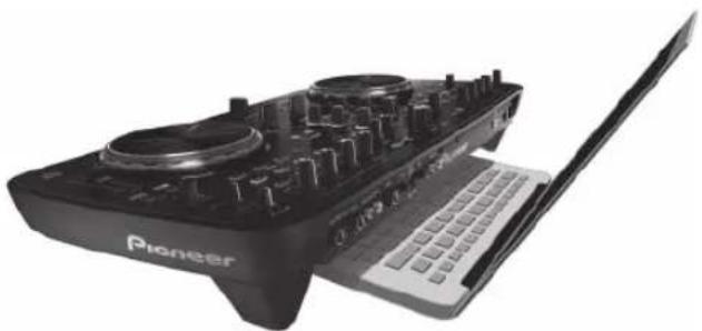 PIONEER DDJ-ERGOLimited - Gebruiken van het LAPTOP DOCK - 1