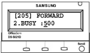 [205] FORWARD 2.BUSY :500 OfficeScan DS-5021D Scroll