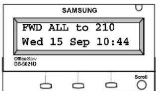 SAMSUNG DS50XXS - Doorschakelen opheffen. - 1