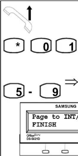 ↑ * 0 1 5 - 9 ⇒ SAMSUNG Page to INT/ FINISH Office®any DS-5021D