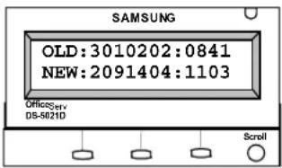 SAMSUNG OLD:3010202:0841 NEW:2091404:1103 OfficerSetr DS-5021D Scroll