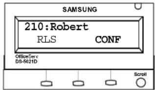 SAMSUNG 210:Robert RLS CONF OfficeServ DS-5621D Scroll